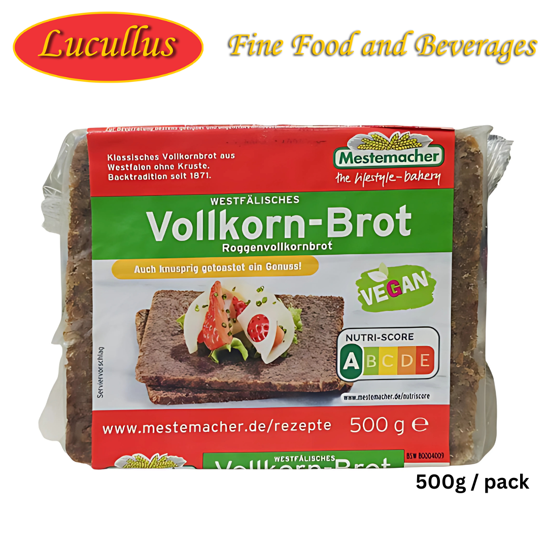 Mestermacher - Whole Grain Rye Bread Mix - 500 g pck / Vollkorn-Roggenbrot-Backmischung
