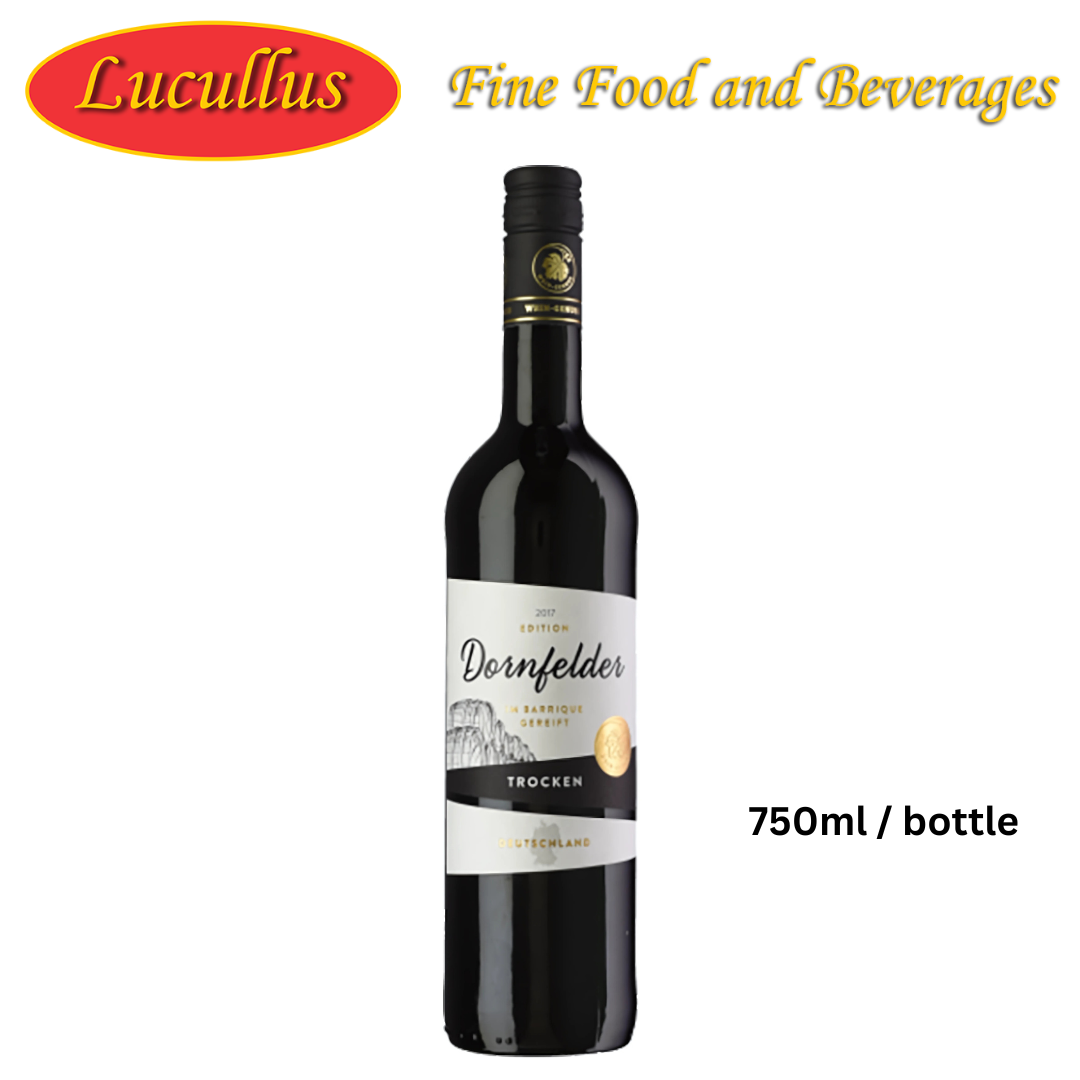 WEIN GENUSS - DORNFELDER BARRIQUE RED QW 750ML BTL