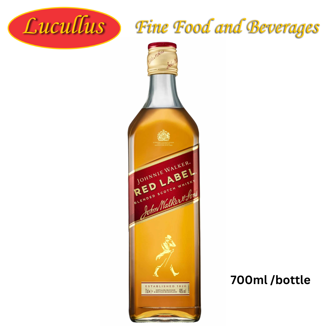 JOHNNIE WALKER - RED LABEL WHISKEY 40% 700ML BTL
