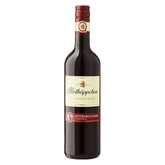Rotkappchen Spatburgunder Rheinhessen Rot Trocken / German Red Wine Dry 750ml btl