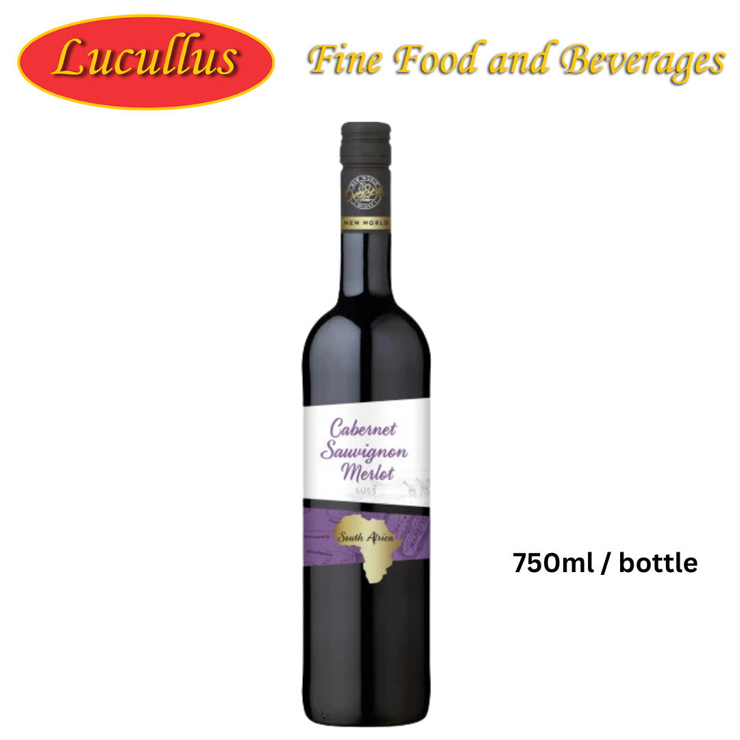 OVERSEAS CABERNET SAUVIGNON MERLOT SOUTH AFRICA 750ML (6 BTL PER BOX)