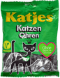 Katjes - Cat Ears Liquerice - 200 g bag / Katzenohren Lakritz