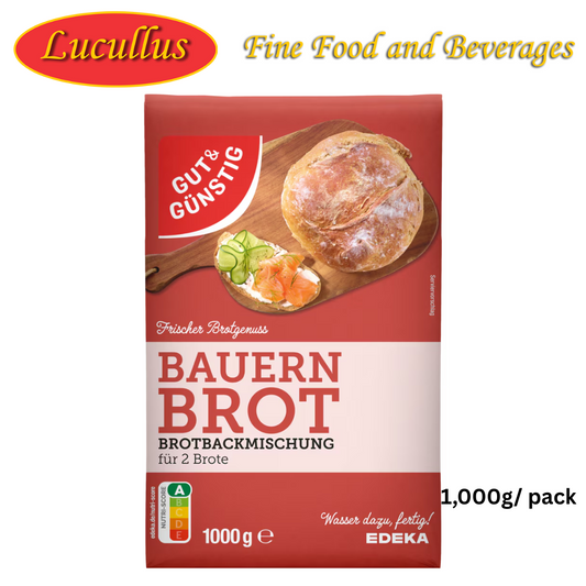 GUT &amp; GÜNSTIG - ROGGEN BAUERNBROT BACKMISCHUNG / ROGGENBROTMISCHUNG „FARM STYLE“ 1KG
