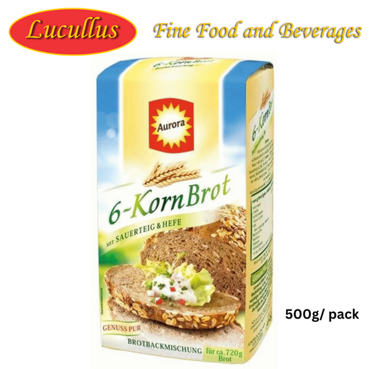 Aurora - 6 Grains Bread Mix - 500 g pck / 6-Korn-Backmischung