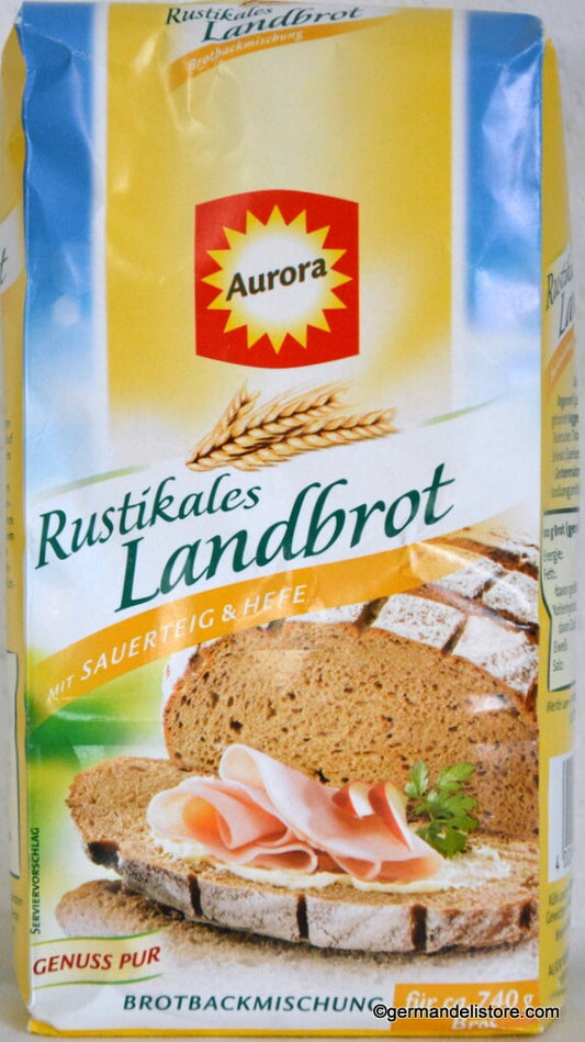 Aurora - Rustic Bread Mix "Farm Style" - 500 g pck / Rustikales Bauernbrot Backmischung