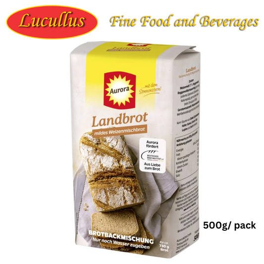 AURORA - RUSTIKALES LANDBROT / RUSTIC BREAD BACKMISCHUNG "BAUERNHOFART" 500G
