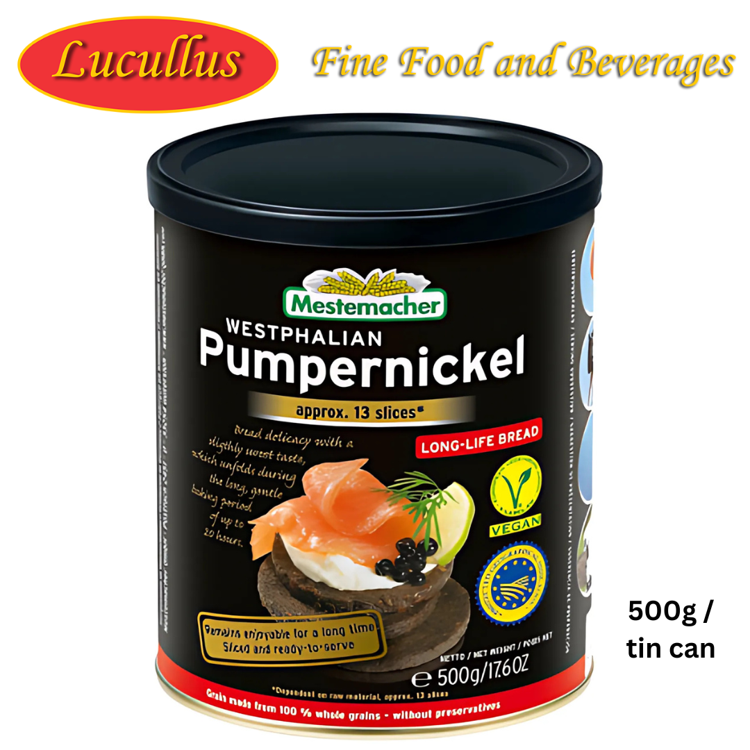 MESTERMACHER - PUMPERNICKEL / BLACK BREAD 500G