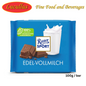 RITTER SPORT - EDEL VOLLMILCH / VOLLMILCCHSCHOKOLADE 100G