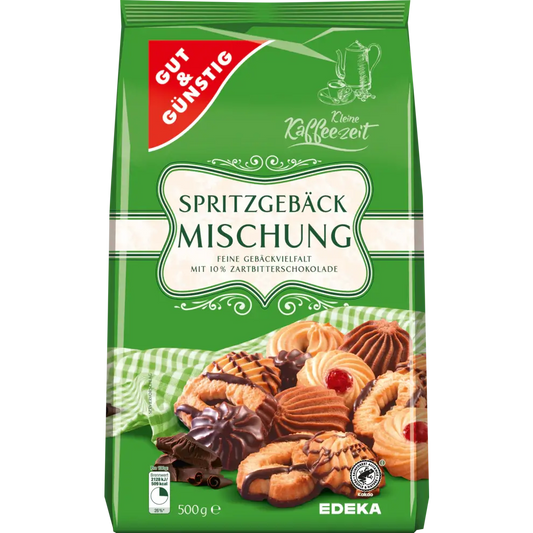 G+G - Shortbread Cookies Mix - 500 g bag / Spritzgebäckmischung