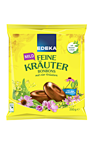 Edeka - Alpine Herbs Candies - 200 g bag / Alpenkräuter-Bonbons