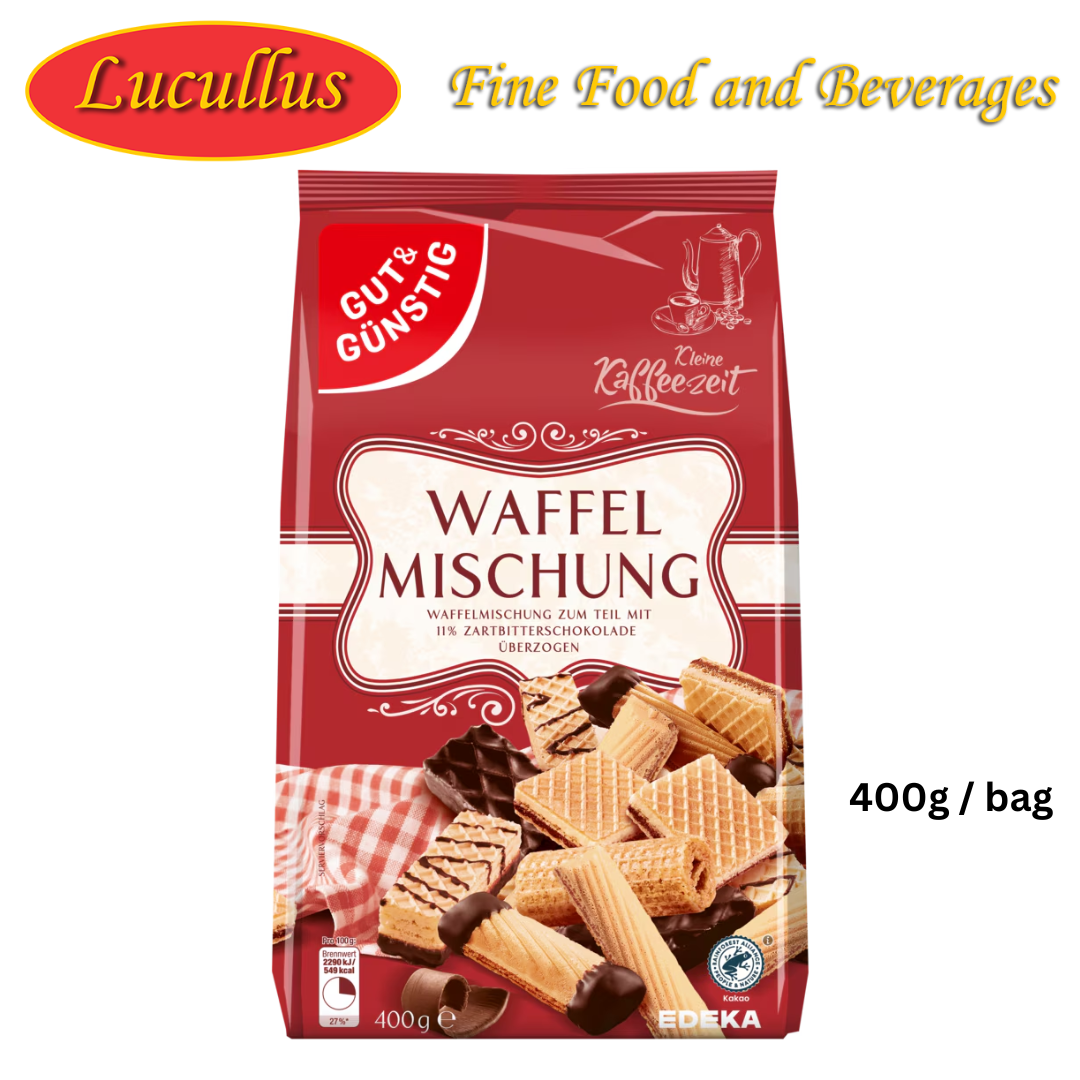 GUT & GÜNSTIG - WAFFEL MISCHUNG / WAFER MIX 400G