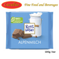 RITTER SPORT - ALPENMILCH SCHOKOLADE / SCHOKOLADENMILCH 100G