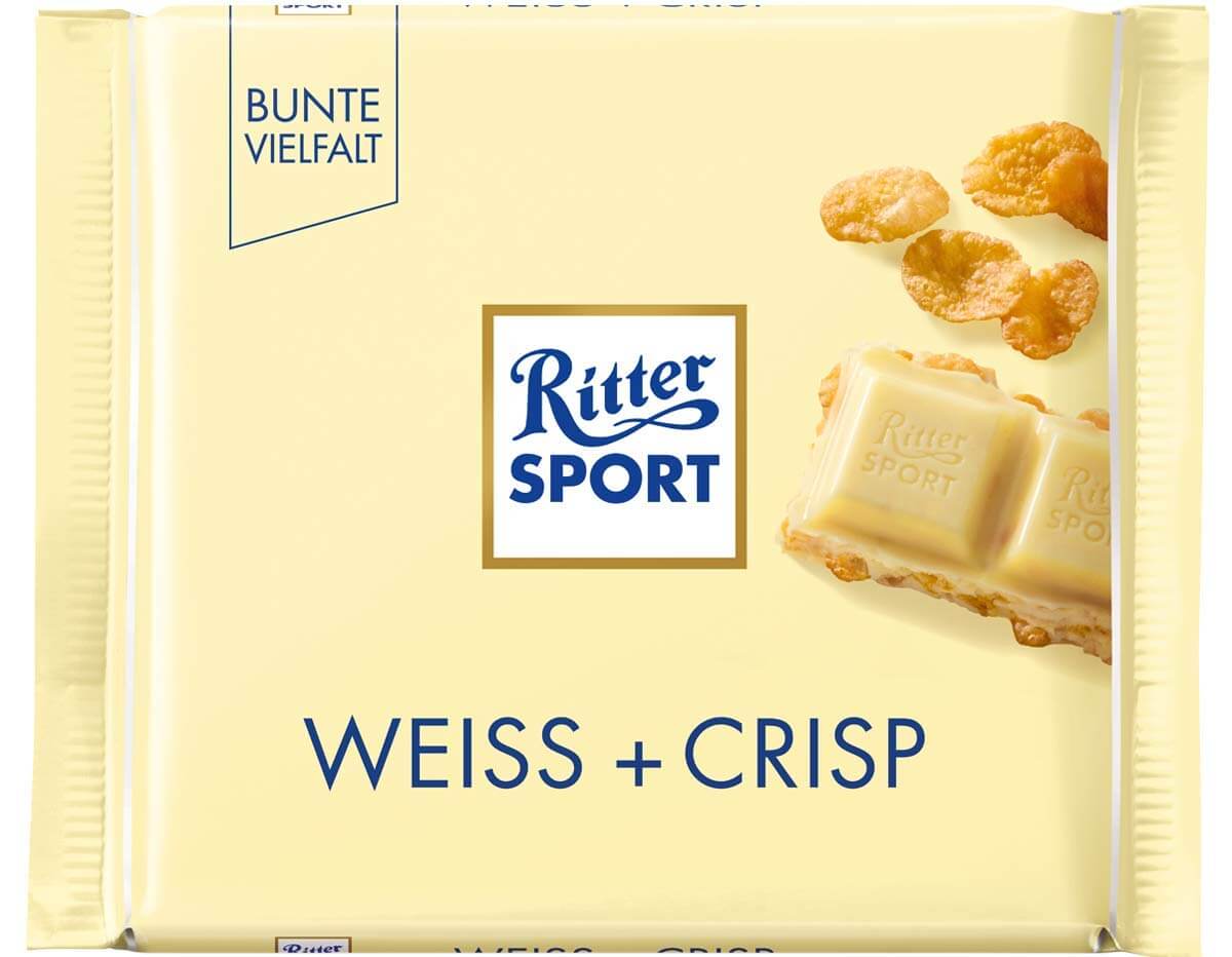 Ritter Sport Weisse + Crisp Ritter Sport 100 g Bar/Tafel