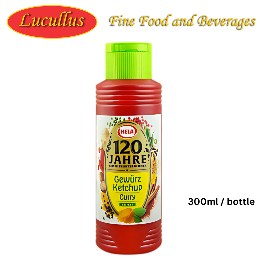 HELA - GEWÜRZ KETCHUP CURRY / CURRY KETCHUP DELICACIES 300ML
