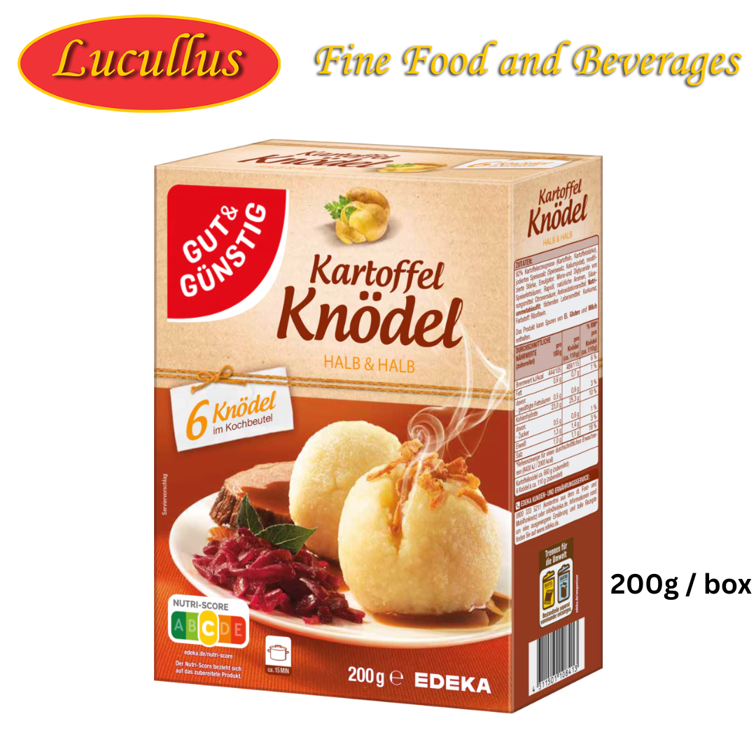 GUT & GÜNSTIG - KARTOFFEL KNÖDEL HALB & HALB / POTATO DUMPLINGS HALF & HALF 6ER