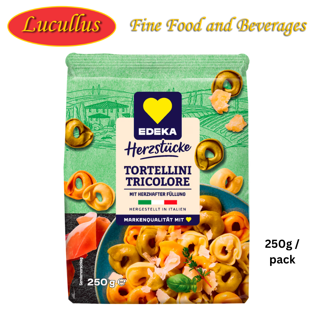 EDEKA - TORTELLINI DREIFARBIG / TORTELLINI TRICOLOR 250G