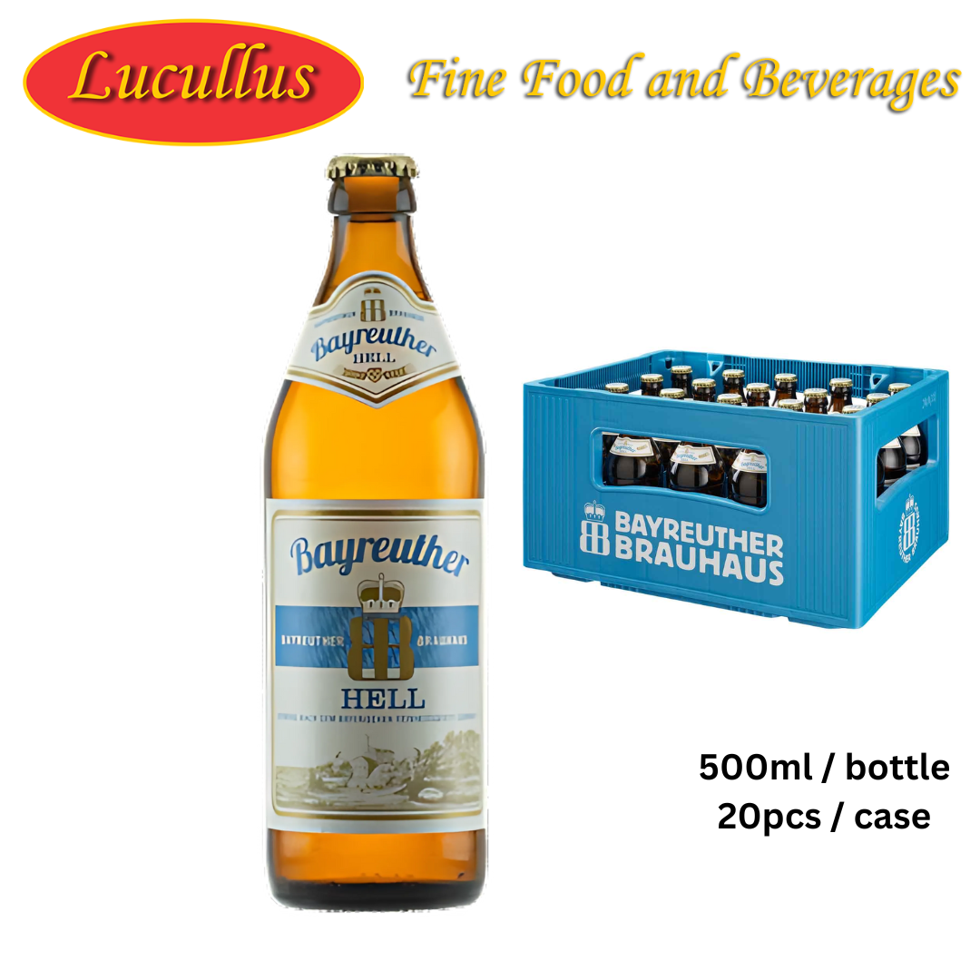 BAYREUTHER HELL 500ML BTL - 20 PCS PER CASE