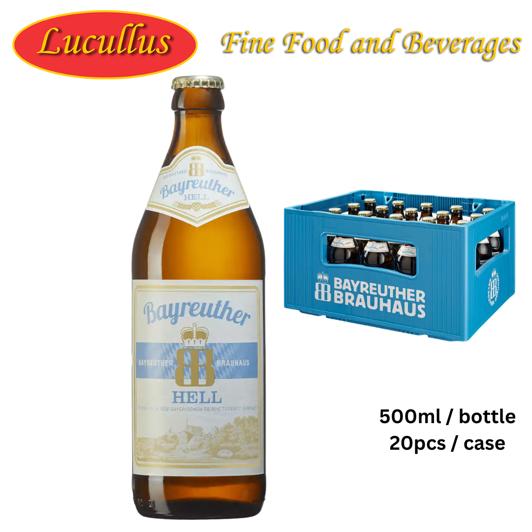BAYREUTHER HELL 500ML BTL / 20 PCS PER CASE