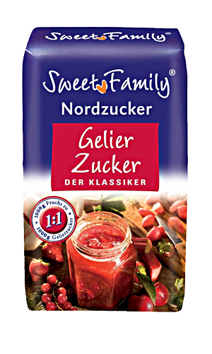 Sweet Family Nordzucker - Preserving Sugar 1:1 - 1000 g pck / Gelierzucker 1:1