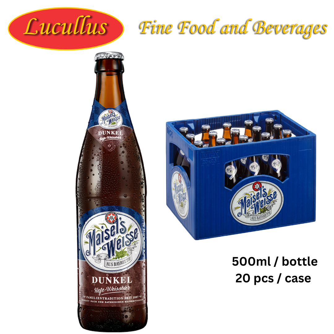 MAISEL'S WEISSE - DUNKEL 500ML BTL / 20 PCS PER CASE