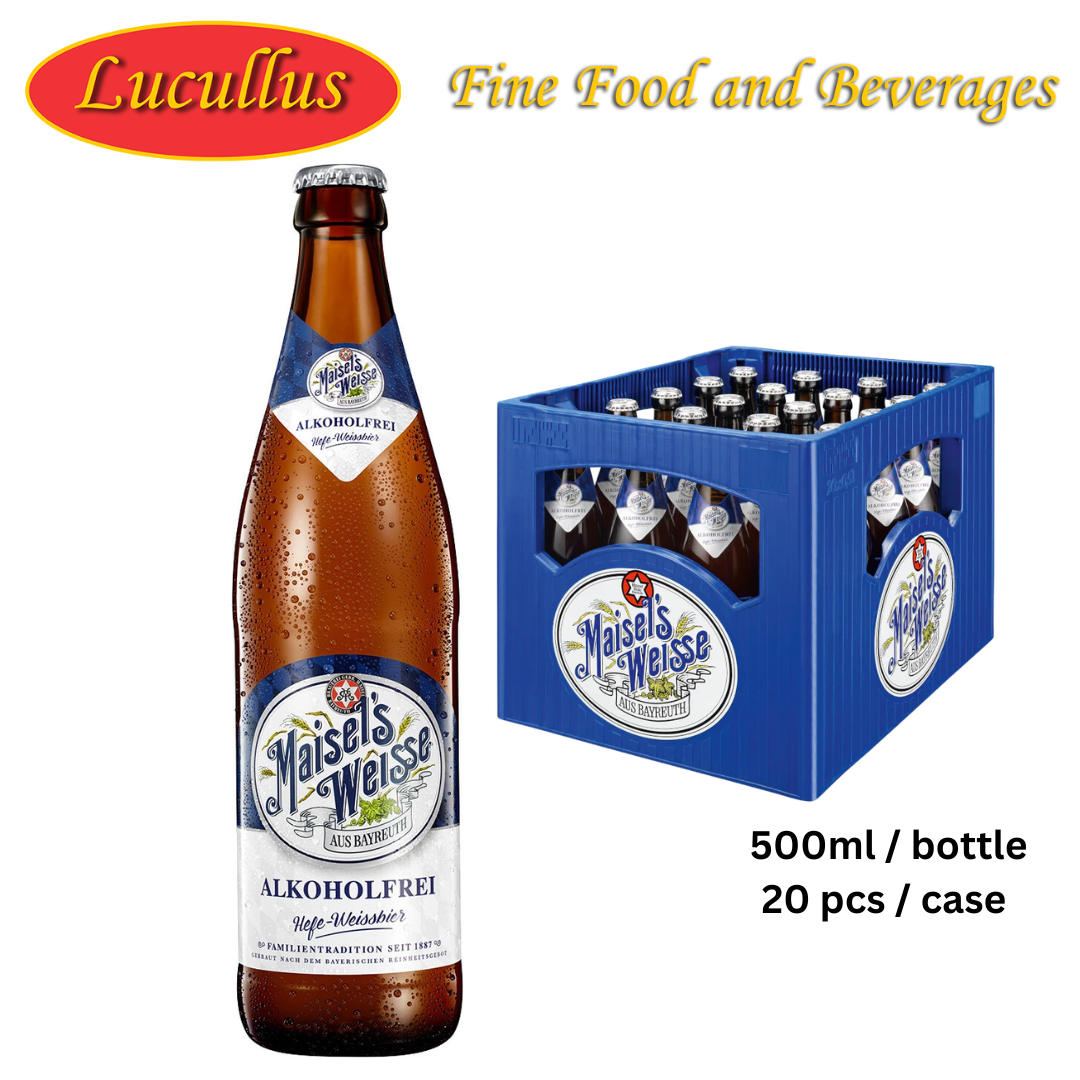 MAISEL'S WEISSE ALKOHOFREI 500ML BTL / 20 PCS PER CASE