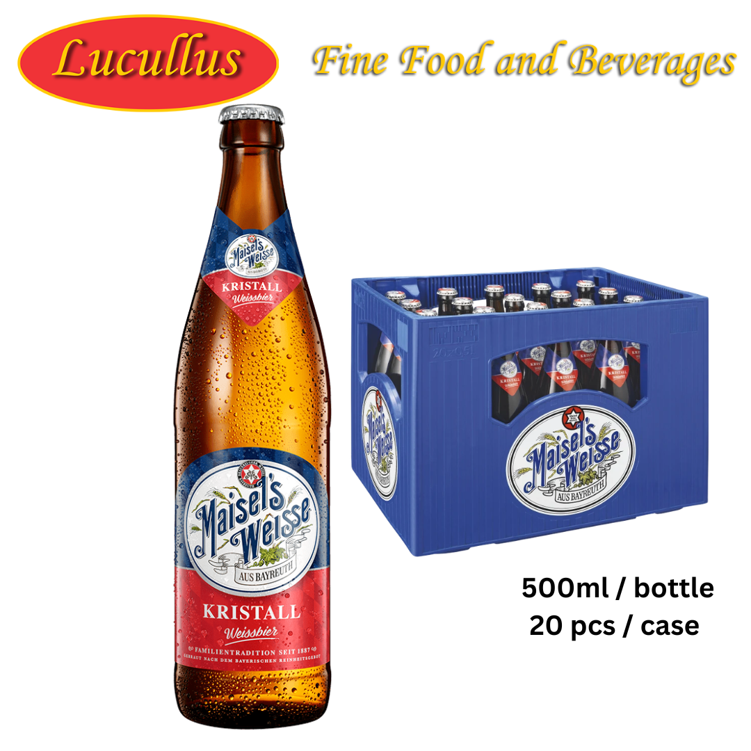 MAISEL'S WEISSE - KRISTALL 500ML BTL / 20 PCS PER CASE