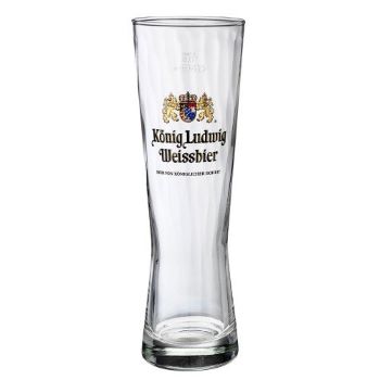 König Ludwig Weizen Glass 500ml Beer Glass