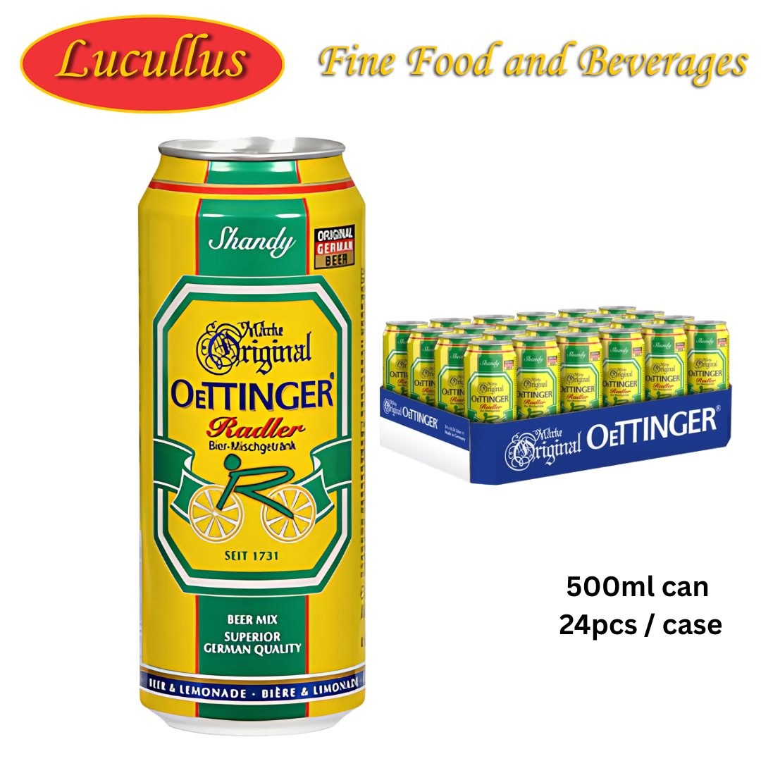 OETTINGER - RADLER 500ML CAN / 24 PCS PER CASE