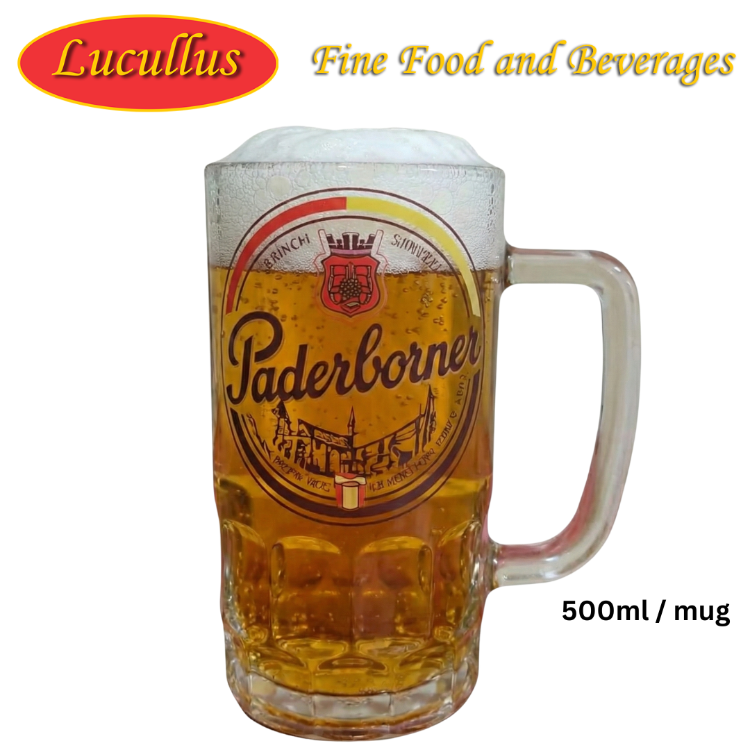 PADERBORNER - PILS / EXPORT BEER MUG 500ML