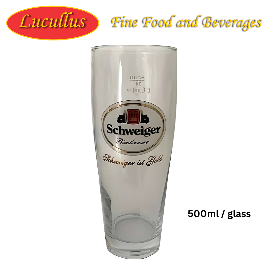 SCHWEIGER PRIVATBRAUEREI - SCHWEIGER IST GOLD 500ML GLAS