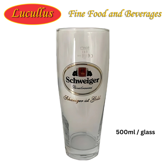 SCHWEIGER PRIVATBRAUEREI - SCHWEIGER IST GOLD 500ML GLAS