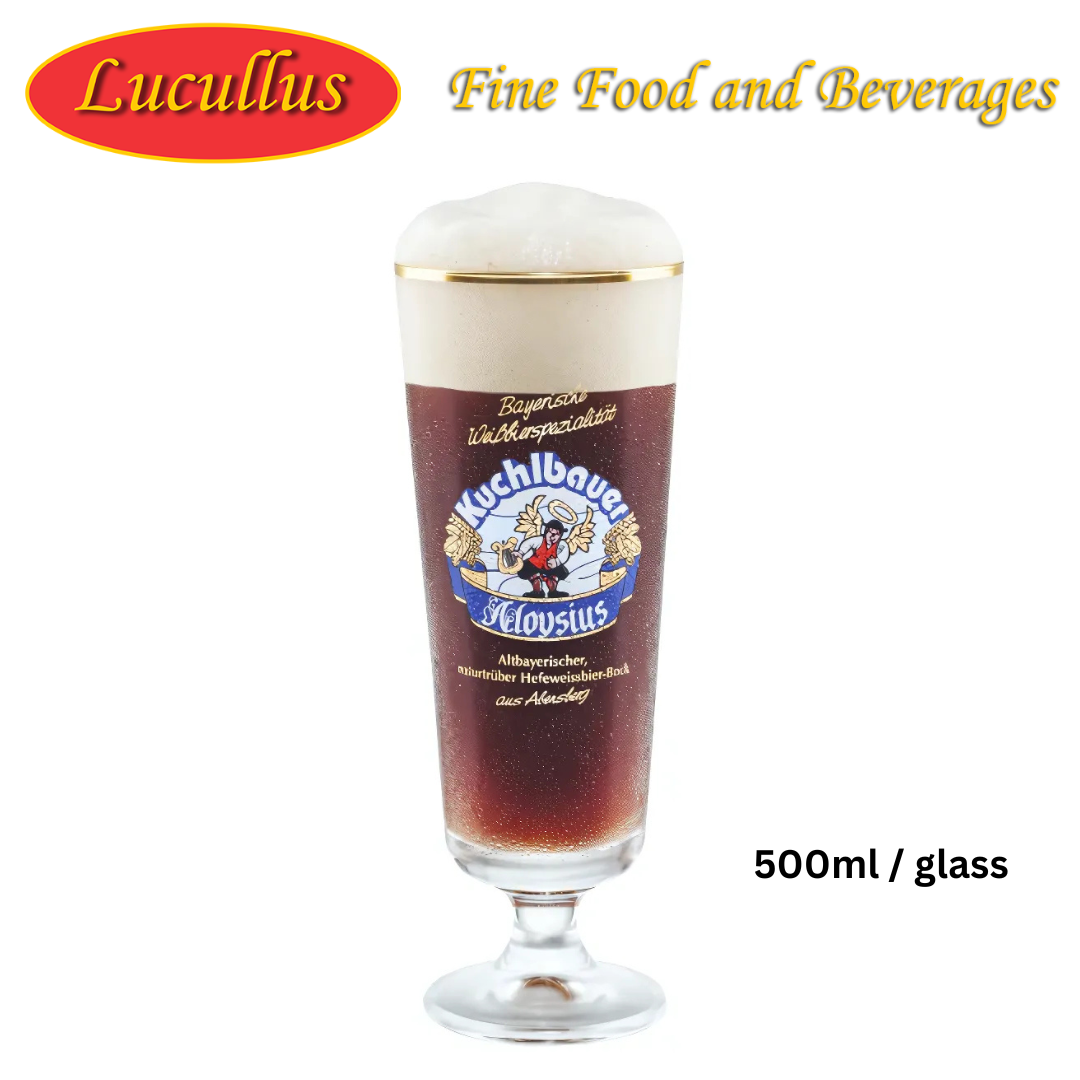 KUCHLBAUER - ALOYSIUS BAYERISCH NATURBER HEFE WEISSBIERBOCK 500ML GLASS