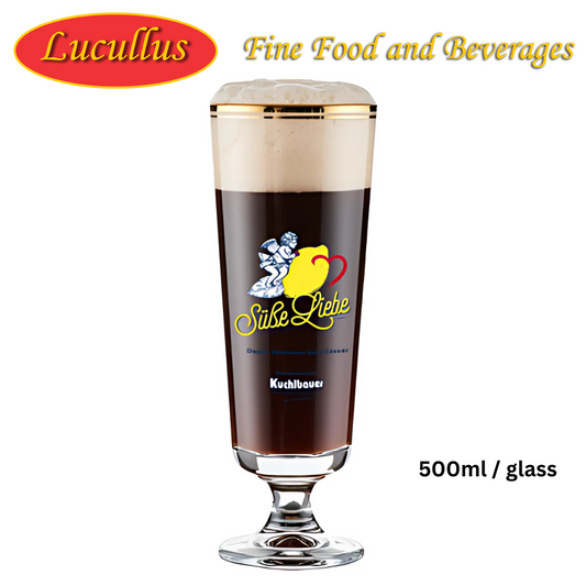 KUCHLBAUER - WEISSBRAUER SÜßE LIEBE DUNKLE HEFEWEISSE KUST ZITRONE 500ML GLAS