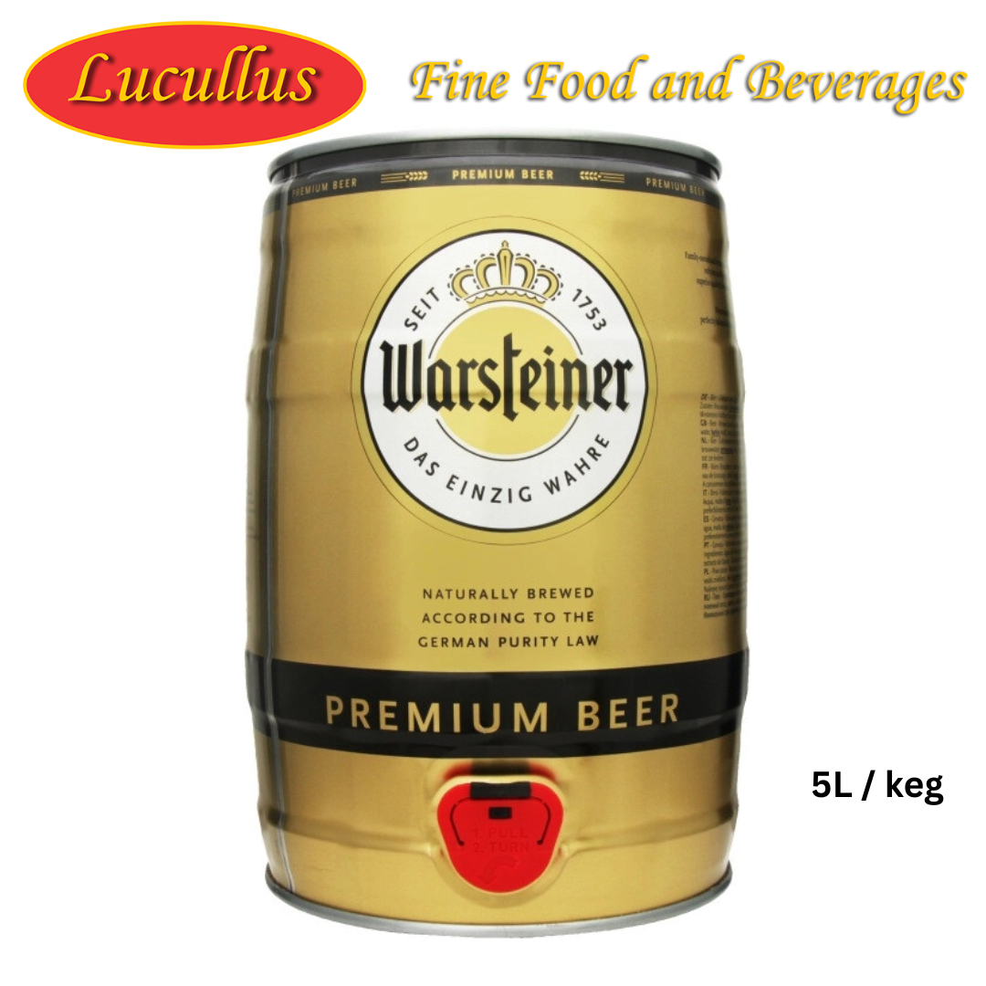 WARSTEINER PREMIUM PARTY KEG 5L / KEG