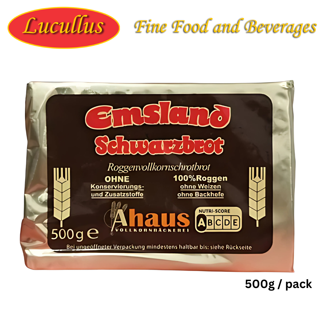 EMSLAND - SCHWARZBROT / BLACK BREAD 500G