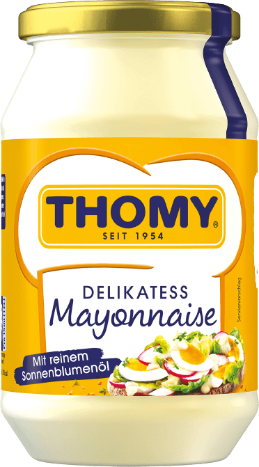 Thomy - Mayonnaise 80% - 500 ml glass / Mayonnaise