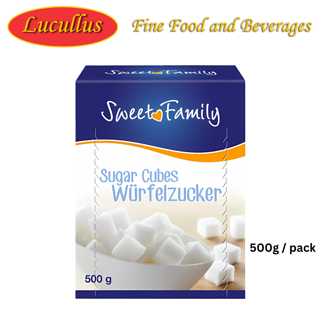 SWEET FAMILY - WÜRFELZUCKER / SUGAR CUBES 500G
