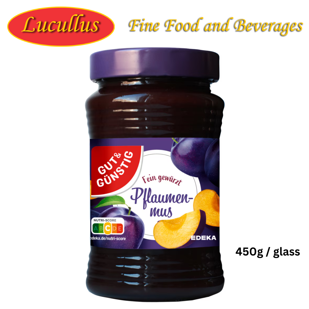 GUT & GÜNSTIG - PFLAUMENMUS / PLUM JAM 450G