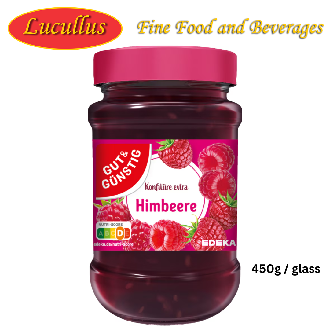 GUT & GÜNSTIG - HIMBEERE MARMELADE / RASPBERRY JAM 450G