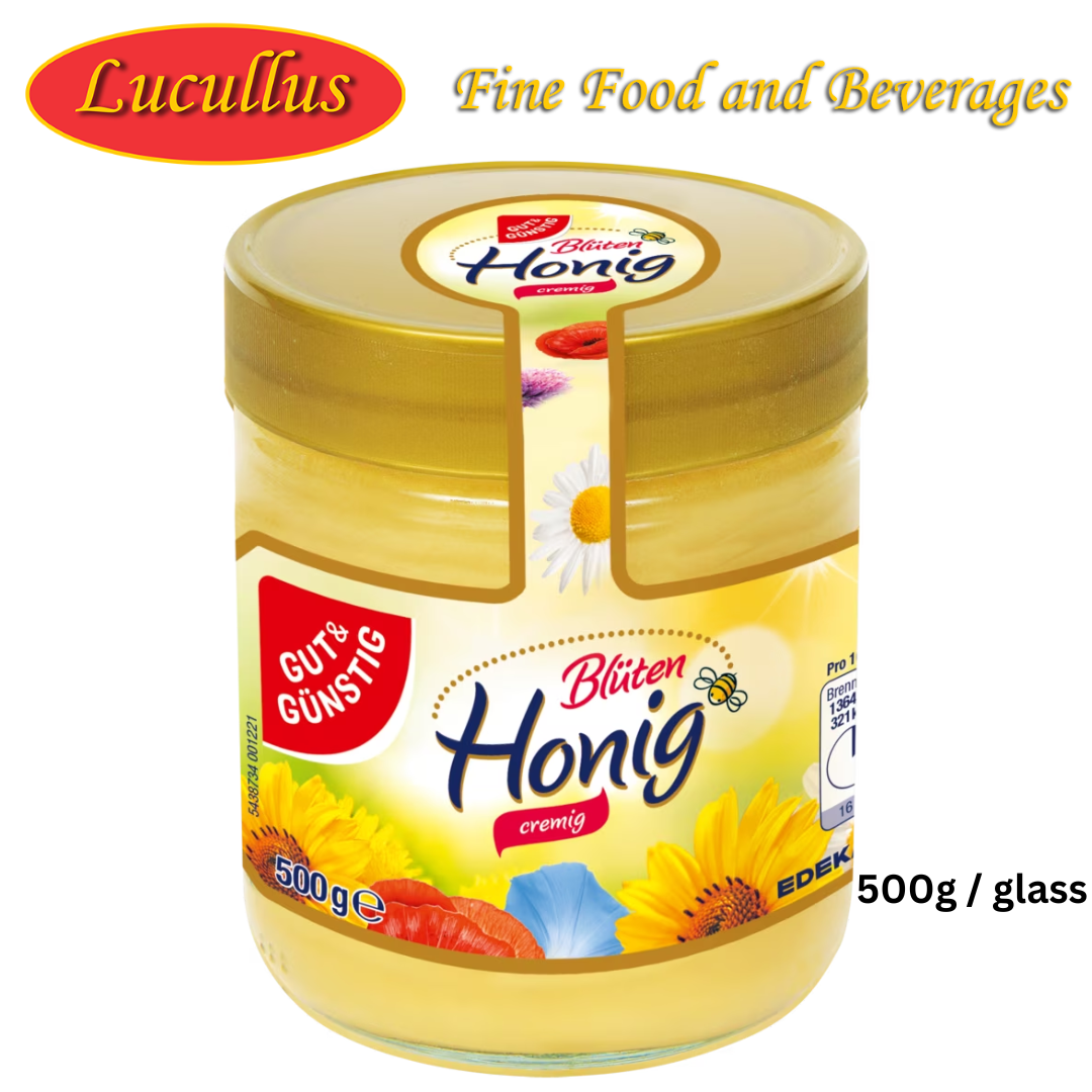 GUT & GÜNSTIG - BLÜTEN HONIG CREMIG / HONEY CREAMY 500G