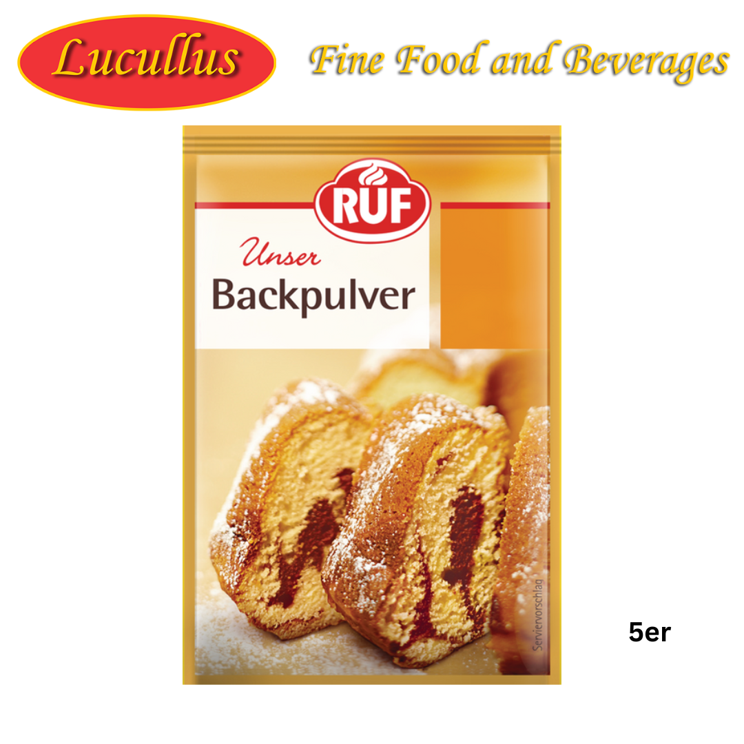 Ruf - Baking Powder 5er bag / Backpulver