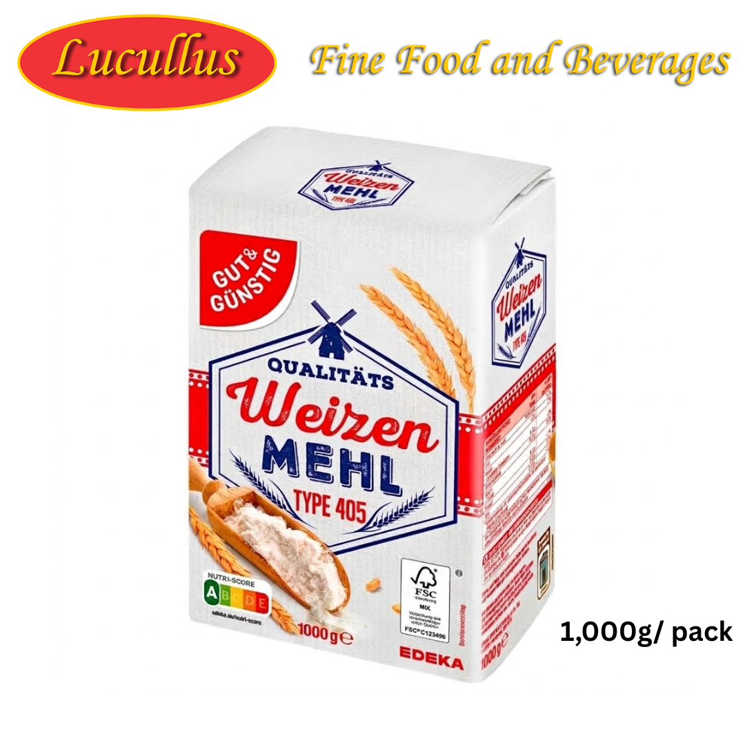 G+G - Wheat Flour Type 405 - 1000 g pck / Weizenmehl 405