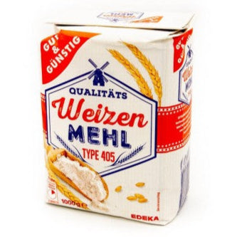 G+G - Wheat Flour Type 405 - 1000 g pck / Weizenmehl 405