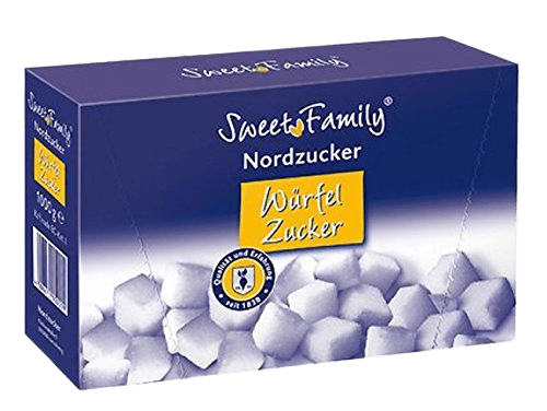 Sweet Family - Nordzucker - Sugar Cubes - 1000 g pck / Zuckerwürfel ...