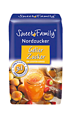 Sweet Family Nordzucker - Preserving Sugar 3:1 - 500 g pck / Gelierzucker 3:1