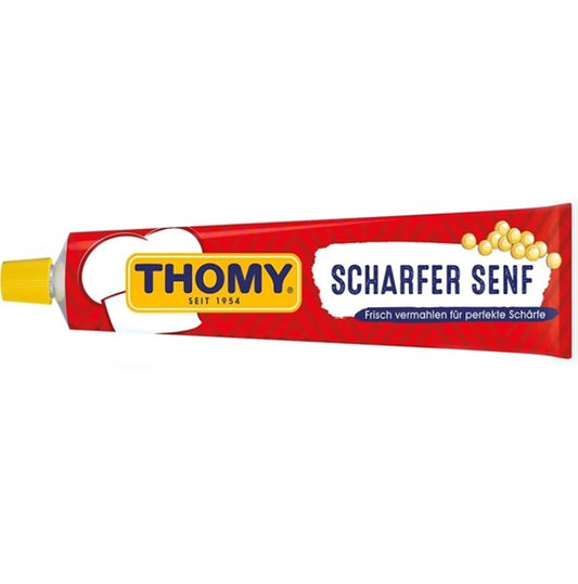 Thomy - Mustard hot - 200 ml tube / Senf scharf