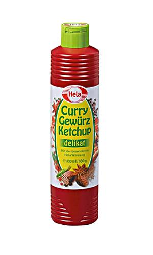 Hela - Catsup Curry 800 g btl / Curry Ketchup