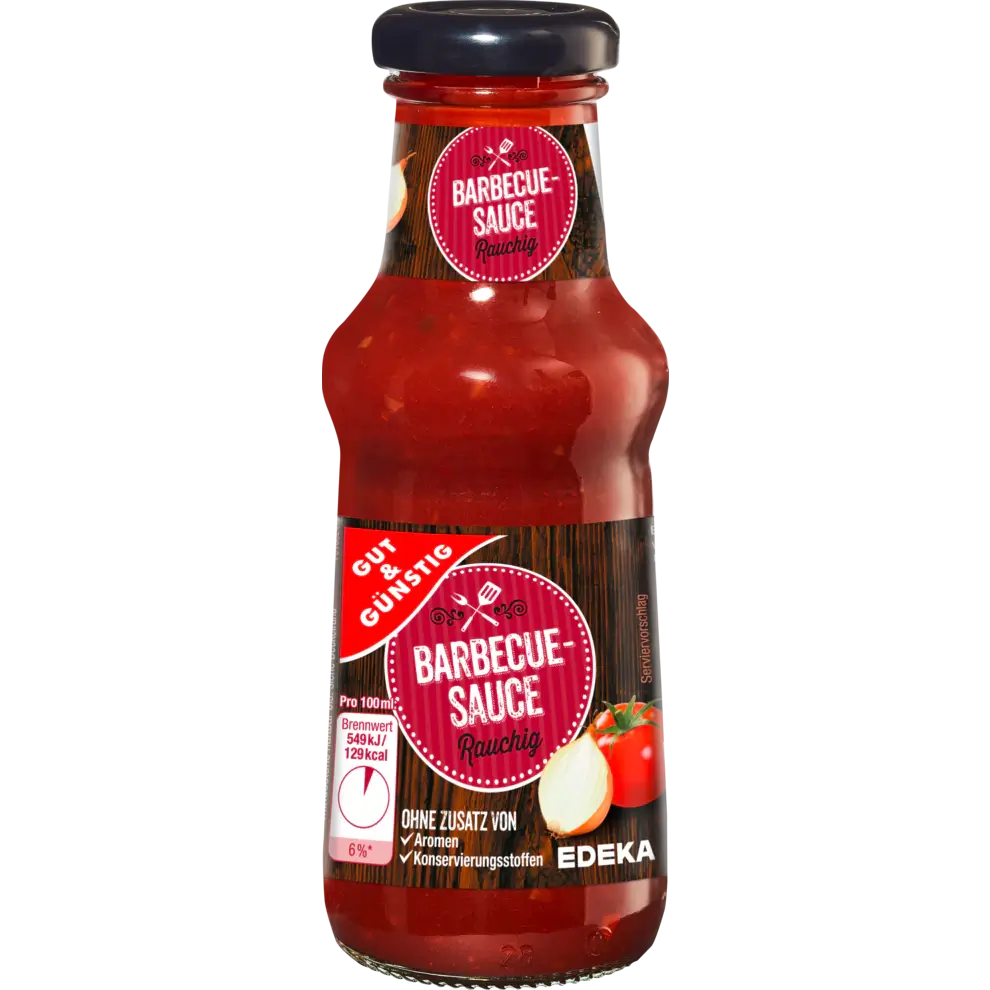 G+G - Barbeque Sauce - 300 ml btl / Barbeque-Soße