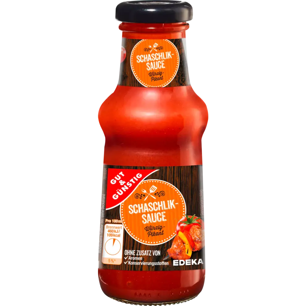 G+G - Kebab Sauce - 300 ml btl / Schaschlik-Sosse