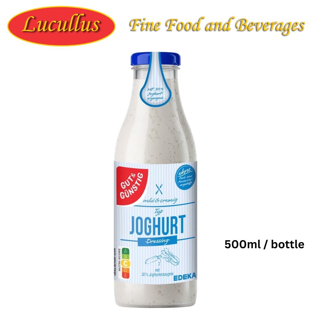 GUT & GÜNSTIG - JOGHURT - KRÄUTER - SALAT - TUNKE / YOGHURT W/ HERBS SALAD DRESSING 500ML